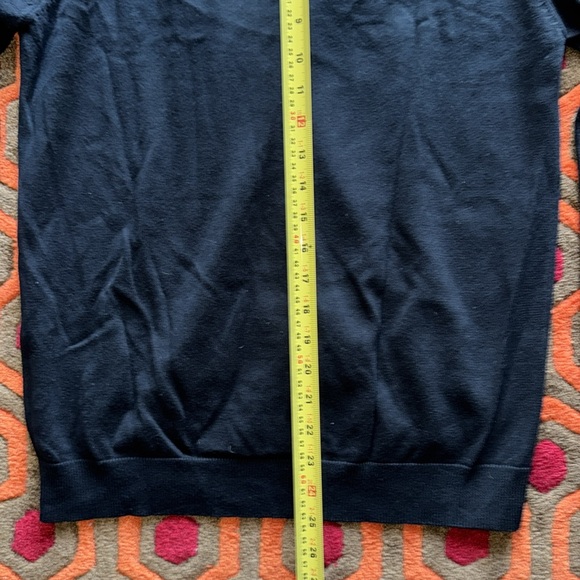 Ben Sherman Black Cardigan Sweater Button-up Men's Medium - Picture 8 of 8